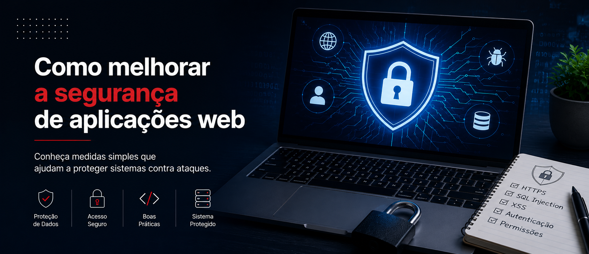 Como melhorar a segurança de aplicações web
