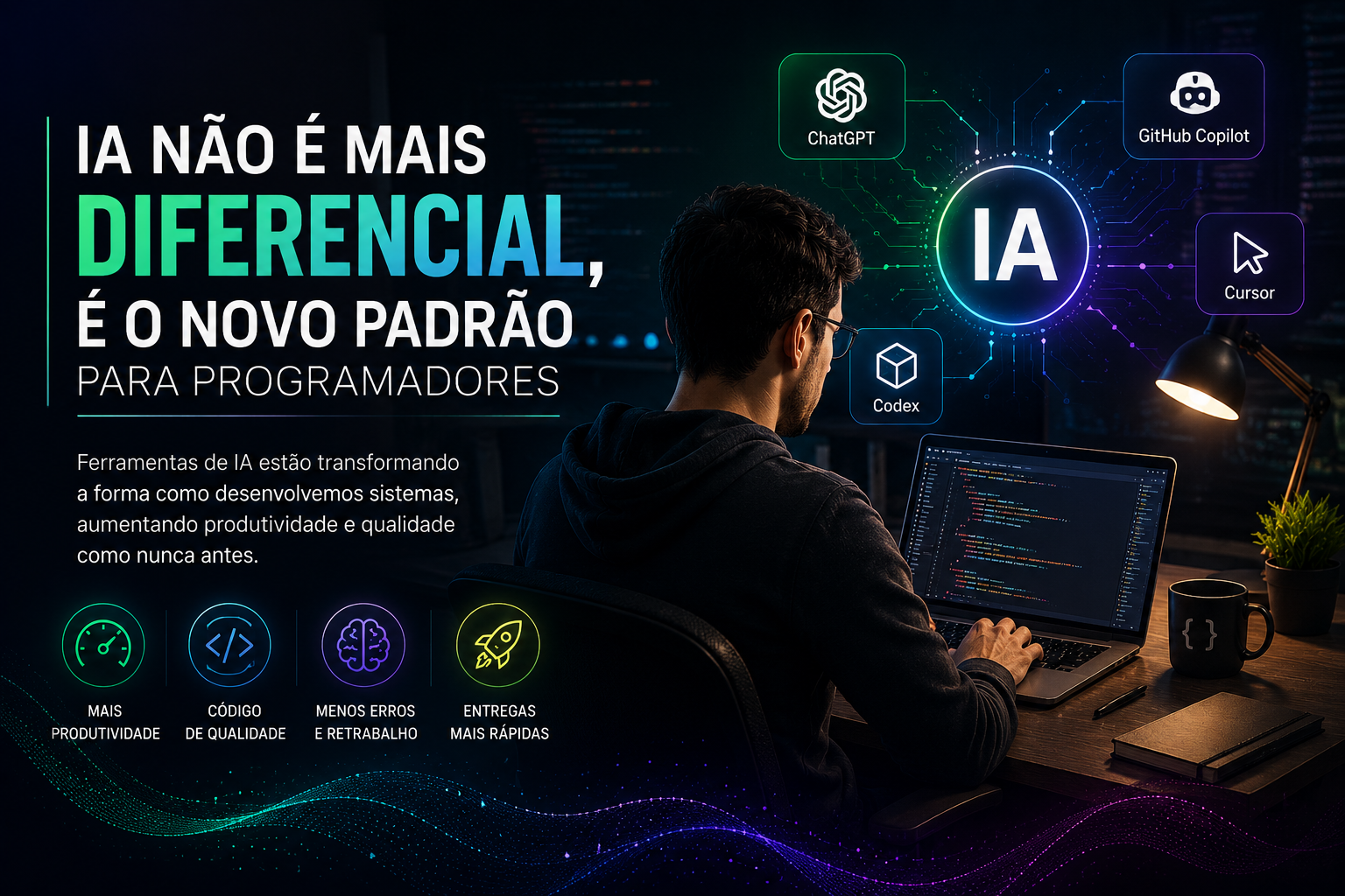 IA deixou de ser diferencial e virou ferramenta obrigatória para programadores